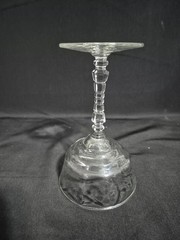 ROCK SHARPE NORMANDY STAR OF DAVID LIQUOR COCKTAIL GLASSES LOT OF 4