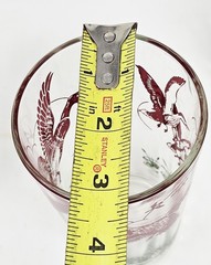 Hazel Atlas Drinking Glasses 1930-40’s Flying Ducks Cattails 16oz Choose Style 1