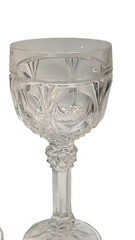 Set of 4 Nachtmann Napoleon Hock Wine Glasses Blown Glass Crystal Stemware EUC!