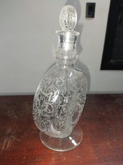 LIQUEUR BACCARAT MICHELANGELO – Cristal Gravé Epoque Art Déco 1930