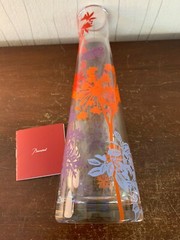 LZC Screen Printed Vase In Baccarat Crystal Model 3