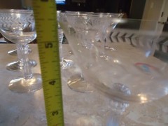 Set of 8 Fostoria Laurel 5″ Liqour Cocktails Stem # 6017