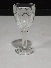 Anchor Hocking COLONIAL KNIFE & FORK Clear Glass 3 3/4″ Cordial Glass
