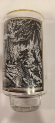 5 English Hunt Scene/ Equestrian Tumblers Juice Glasses All Different Scenes