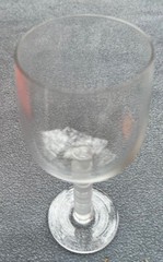 Salviati Bassorilievi Water Goblet Italy Mint