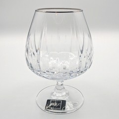 Replacement Mikasa Arctic Lights Platinum Crystal Brandy Glass Snifter 5 3/4»