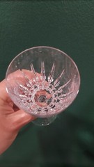 Astra by NACHTMANN Christal Wine Glasses 6 1/8” Water Goblets 7 1/8″ 9 Pcs 5+4