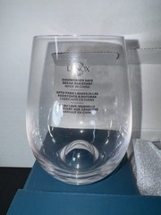 Brandnew -Lenox American by Design Tuscany Classics Stemless Wine Glass Set Of 6