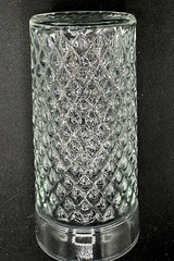 Vintage Indiana Glass? Diamond Point Tumbler Water Glass 12 oz to Rim