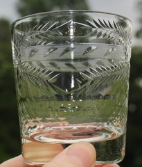 4 Zajecar Crystal Whiskey/Old Fashioned Tumblers Glasses