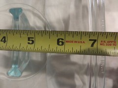 Pyrex Replacement Lid Roundish Rectangular with Crescent Handle ID: C 624