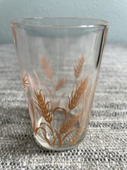 Swanky Swig Beige Wheat 4 oz Juice Glass C-19