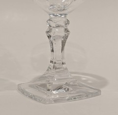 Cristal D’Arques-Durand Biarritz Canet Wine Glasses 6 oz 5.5″T Vintage, Set/4