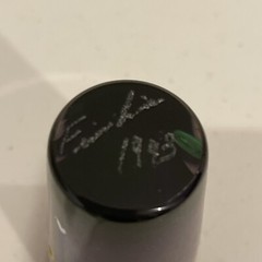 Fineline Studios Art Glass Kerry Feldman 1993 Signed Shot Glass Purple Picasso