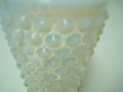 Fenton Hobnail French Tumbler Blue Opalescent 9 oz 4 1/8″ Tall Excellent Cond
