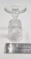Royal Brierley Crystal BRUCE Cut Sherry Port Glass Set Of 2 Glasses Excellent 4″