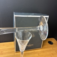 Waterford Crystal Celebration Joy Edition Toasting Flutes Set Of 2 With Box