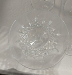 12 Mont Royale Crystal Stemware 4 Each: Water, Wine & Dessert Glasses