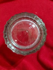 2 Anchor Hocking Olivia Isabella Rocks Glasses Barware 4″ Ribbed & Beaded