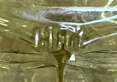 Argus Green Fostoria Iced Tea Glass Footed Stem VTG MCM Henry Ford Set of 4
