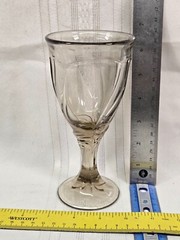 Noritake SWEET SWIRL Tawny Brown Wine Glass 6 3/4”
