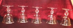 Vintage Wine-Cocktail-Cordial Imperial Glass Double Platinum Twist Stem 1940’s