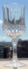 White Wine Water Glass Longchamp (Clear) by Cristal D’arques -Durand 230 ml