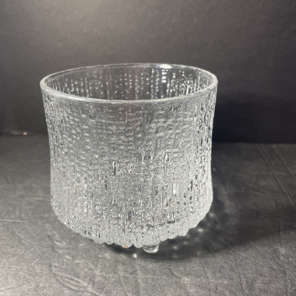 3.5″ Iittala Ultima Thule ROCKS Glass Tapio Wirkkala MCM FINLAND