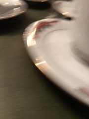 U R BUYING ONE SET Poinsettia & Ribbons￼ ￼Fine-porcelain china 1 cup 1 saucer