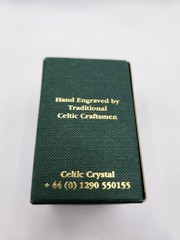 Irish Whisky Shot Glass – Celtic Crystal NIB 2 Oz. Glass Tumbler