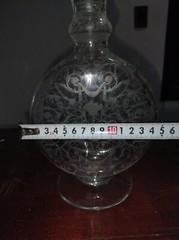 LIQUEUR BACCARAT MICHELANGELO – Cristal Gravé Epoque Art Déco 1930