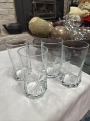 Libbey «Crisa- Rhombus» Pattern- Tall Set 4