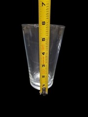ROYALEX Set of 5 Clear Everyday Drinking Glasses /Tumblers 12 oz Toughened Glass
