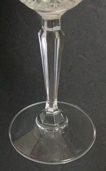 VTG Set Of 5 St.George American Heritage Crystal Water/Wine Glasses 8¼ Tall