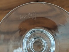 Vintage D/C Royal Brierley Coventry Cut Crystal Water Wine Glass 6 3/4″ England
