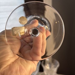 NACHTMANN BLEKRISTALL»Nierstein» 60s 6-1/4″ T. Wine Glasses Set Of 6 Perfect C.