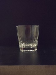 Baccarat Crystal Three-Tiered Spear Cut Old Fashioned, 3 7/8″ Tall
