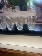 Dublin by Goldinger Shannon Crystal Juice Glasses Set of 4