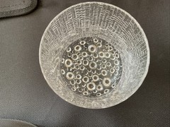 Littala Ultima Thule Tapio Wirkkala Glass 7 Oz 3 1/2” Tall 24 Available