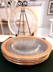Minton by Tiffin Franciscan Luncheon Plates; Set of Six