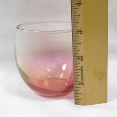 Vintage Roly Poly Glasses Set of 4 Anchor Hocking On the Rocks Cocktail