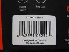 Asobu Tumbler Glass Black 28 Oz See-Through Straw Insulated With Lid Travel Mug