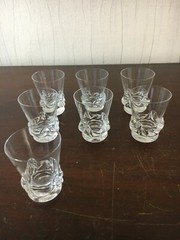 12 Sorcy Model Crystal Liqueur Glasses Daum France (Price Per Unit)