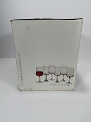 12 Luminarc Grand Vin Arc J.G. Durand Wine Taster Glasses with box France VTG