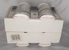 Vintage New Old Stock Crisa Clearly Glassware By Libbey In Original Box Set Of 4