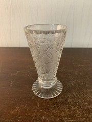Frosted Crystal Glass Daum Nancy France