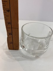 HAZEL ATLAS ORCHARD BALL Punch Cup SQUARE BOTTOM Bead Bubble Handle MCM (ONE)