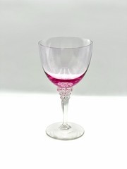Tiffin Franciscan Wisteria Pink (Stem 17507) – Water Goblet, 6 3/8”