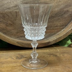 Cristal d’Arques Durand Tuileries 6″ 7 Oz Water Goblets Glasses France Crystal