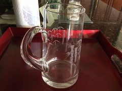 c.1950s Sasaki Crystal Bamboo Glassware Sets (6 sizes) & 48 oz. Pitcher